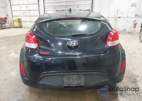2017 Hyundai Veloster from USA, damaged, VIN KMHTC6AD4HU307583